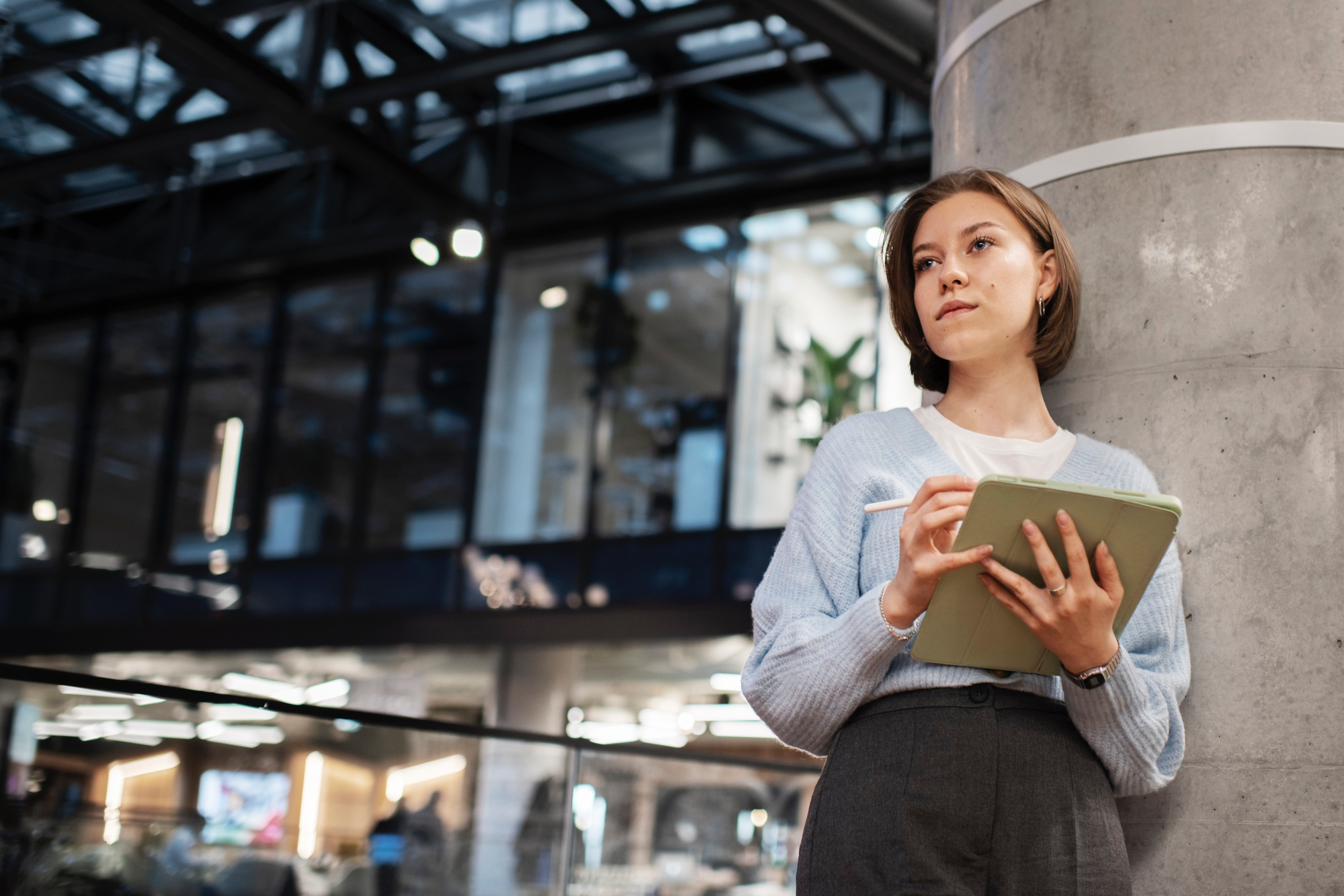 Professional woman with laptop